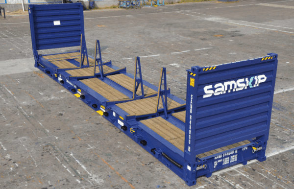 40ft A-frame flatrack