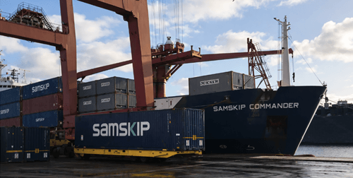 modular house on a vessel